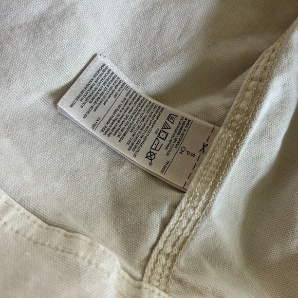 Vintage Gap Womens Beige Utility Jacket With Front Pockets & Button Closure - Si - Picture 4 of 9